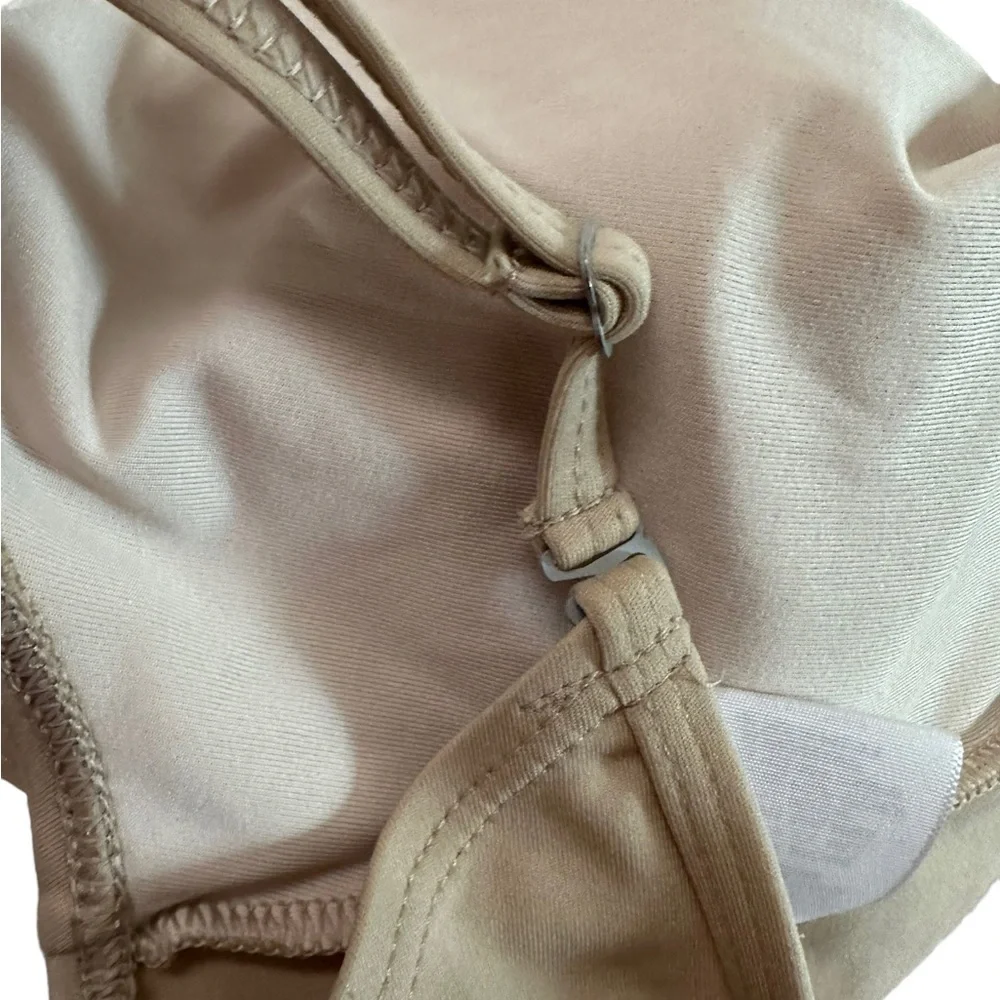 Capezio Nude Leotard Bodysuit Size Medium